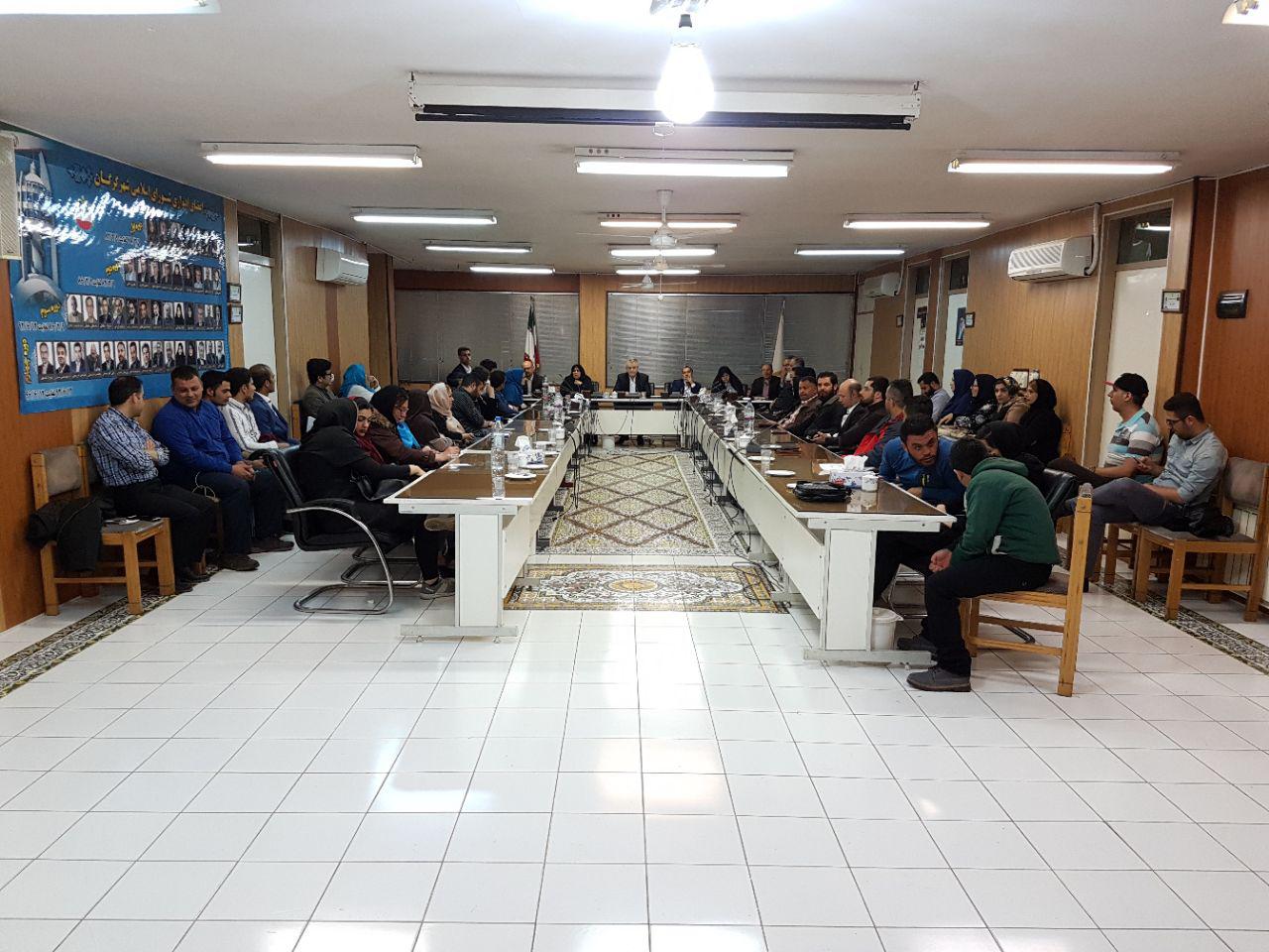 یکصدو سی وپنجمین جلسه کمیسیون فرهنگی اجتماعی ورزشی شورای شهر گرگان